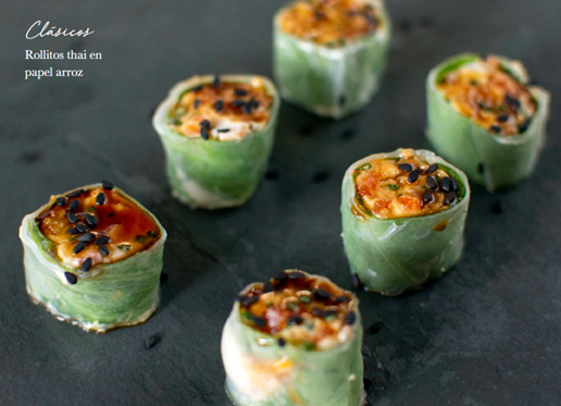 Rollitos Thai